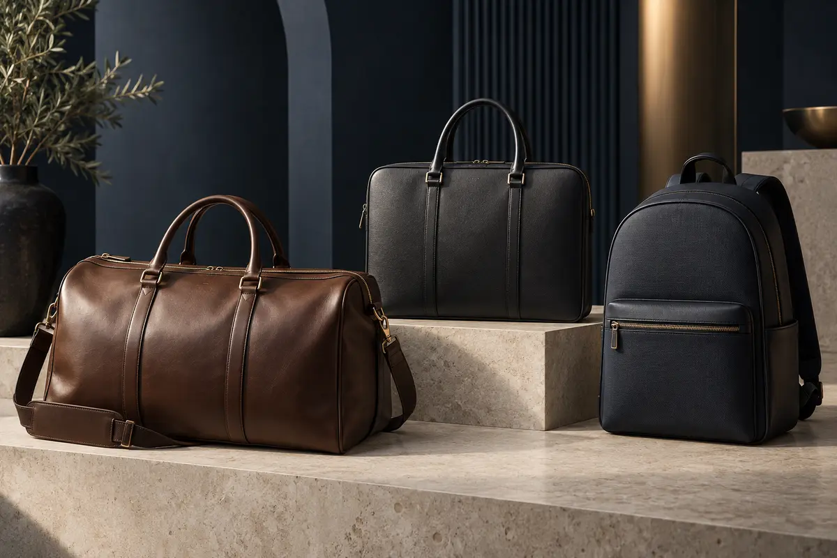 Premium weekender, business bag and backpack